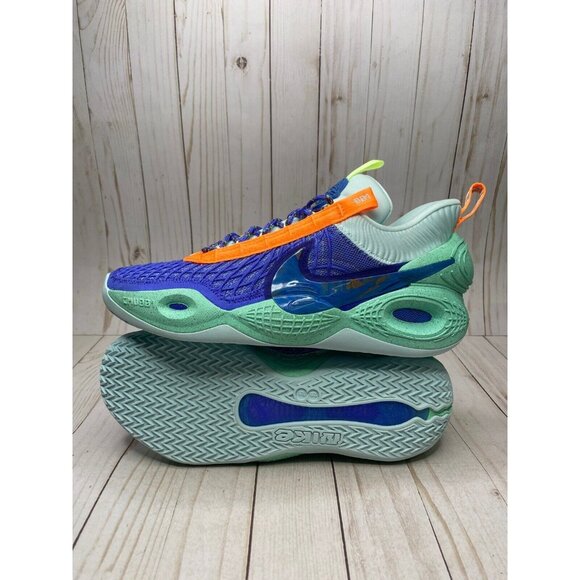 Nike Cosmic Unity Amalgam Mens Size 10 Sapphire Green Glow Blue DA6725-500 Rare